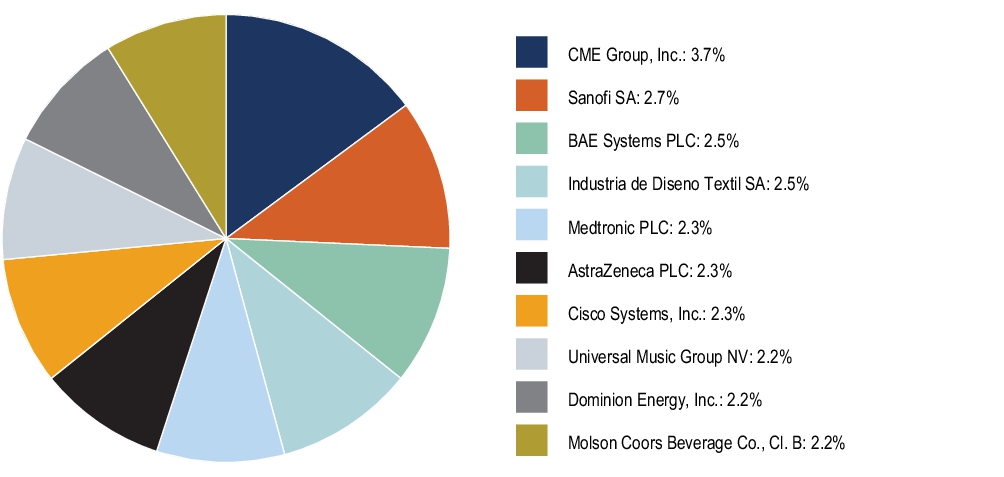 Graphical Representation - Top N Holdings Chart