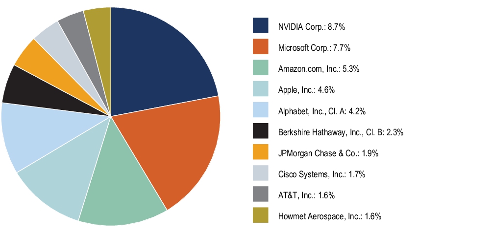 Graphical Representation - Top N Holdings Chart