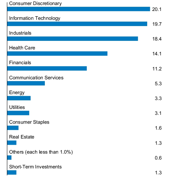 Graphical Representation - Allocation 1 Chart