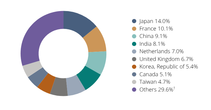 Group By Country Chart