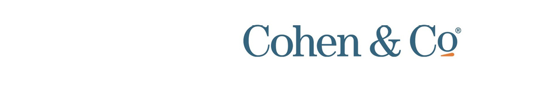 A logo for Cohen & Co.  AI generated content