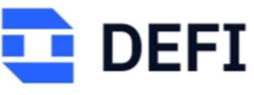 A close up of a logo