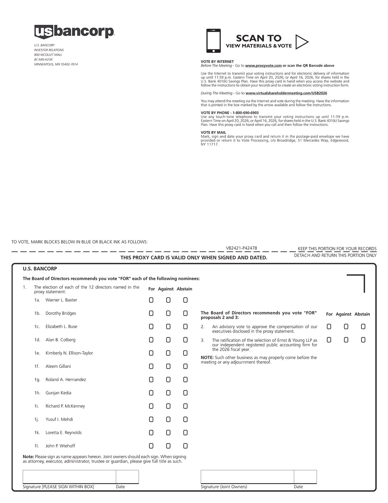 [MISSING IMAGE: px_26usbancproxy01pg01-bw.jpg]