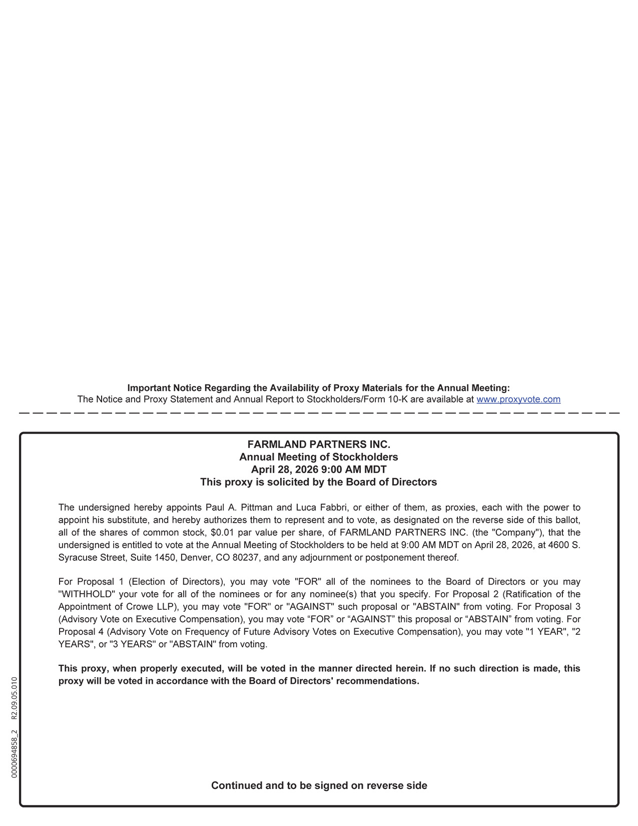 [MISSING IMAGE: px_26farmlandproxy1pg02-4c.jpg]