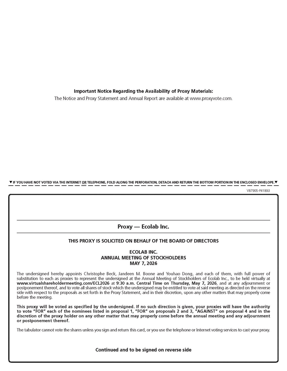 [MISSING IMAGE: px_26ecolabproxy1pg02-bwlr.jpg]