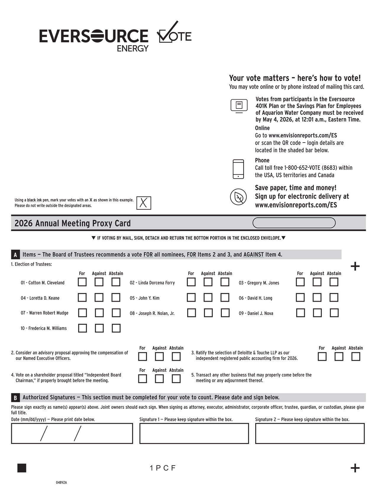 [MISSING IMAGE: px_26evesorproxy1pg01-bw.jpg]