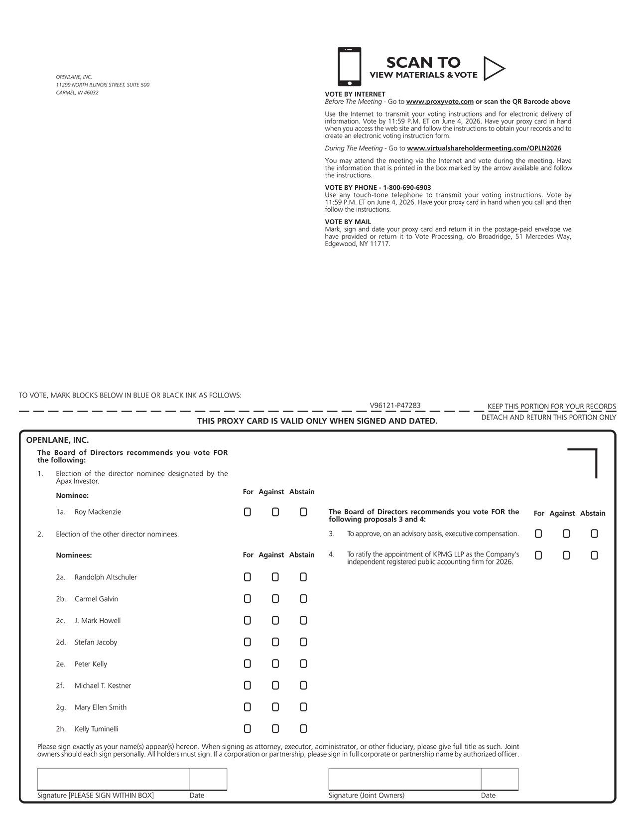 [MISSING IMAGE: px_26openlaneproxy1pg01-bw.jpg]