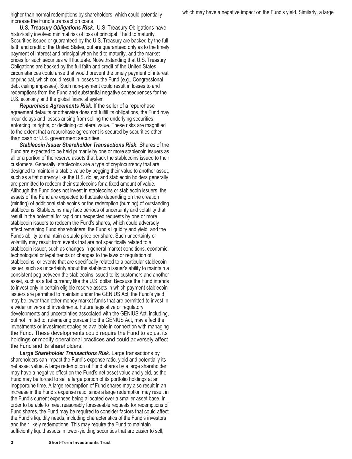 Stablecoin Reserve - Prospectus - Tokenized Shares 485(a).pdf page 5