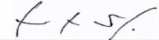 (SIGNATURE)