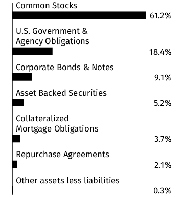 Graphical Representation - Allocation 1 Chart