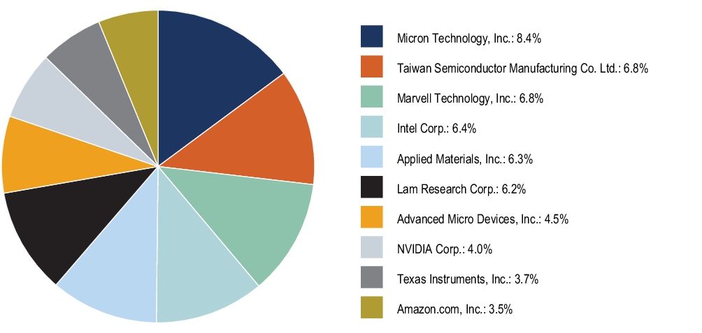 Graphical Representation - Top N Holdings Chart