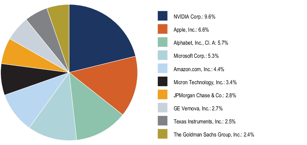 Graphical Representation - Top N Holdings Chart