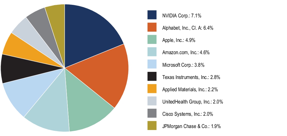 Graphical Representation - Top N Holdings Chart