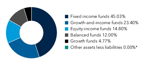 Graphical Representation - Allocation 1 Chart