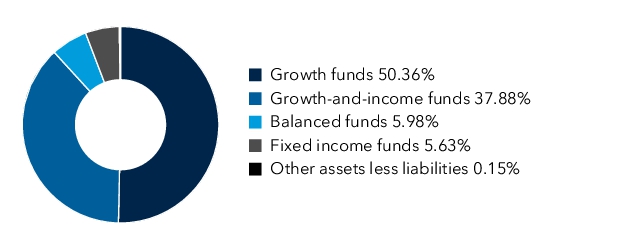 Graphical Representation - Allocation 1 Chart