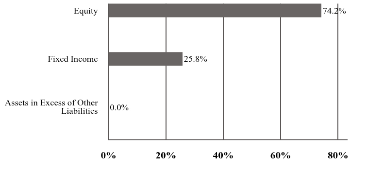 A graphical representation of Investments made.
