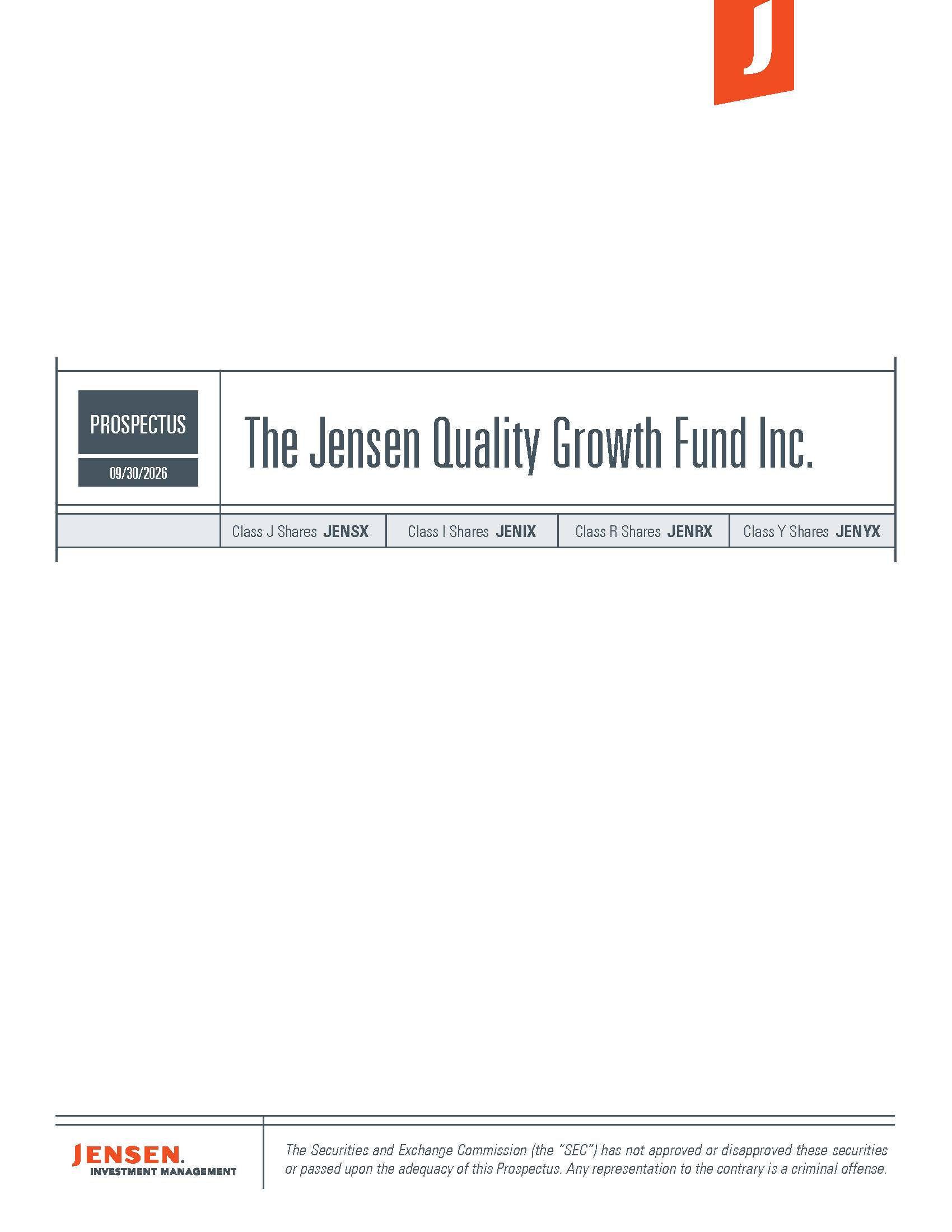Jensen - Growth Fund - Prospectus Covers.jpg