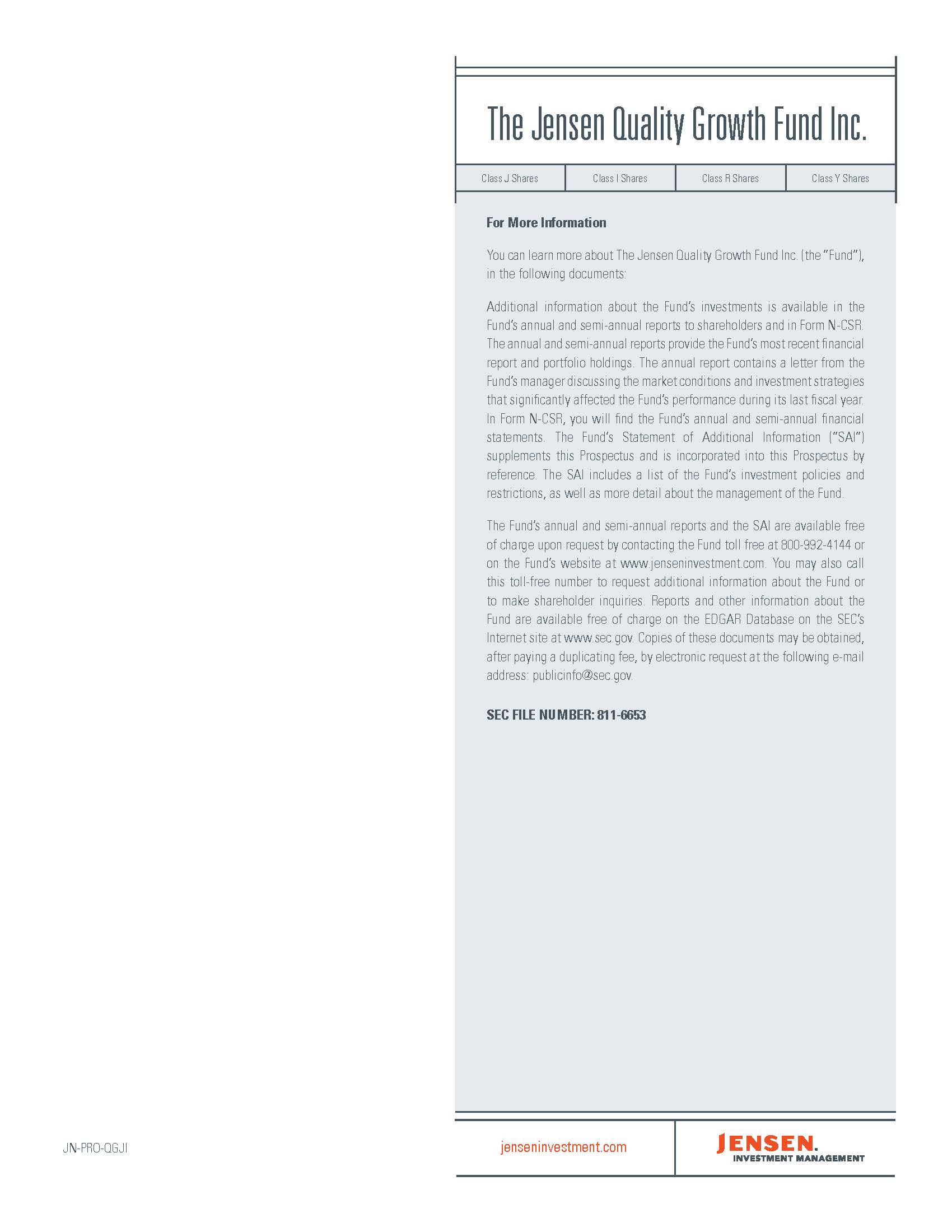 Jensen - Growth Fund - Prospectus Cover - Back.jpg
