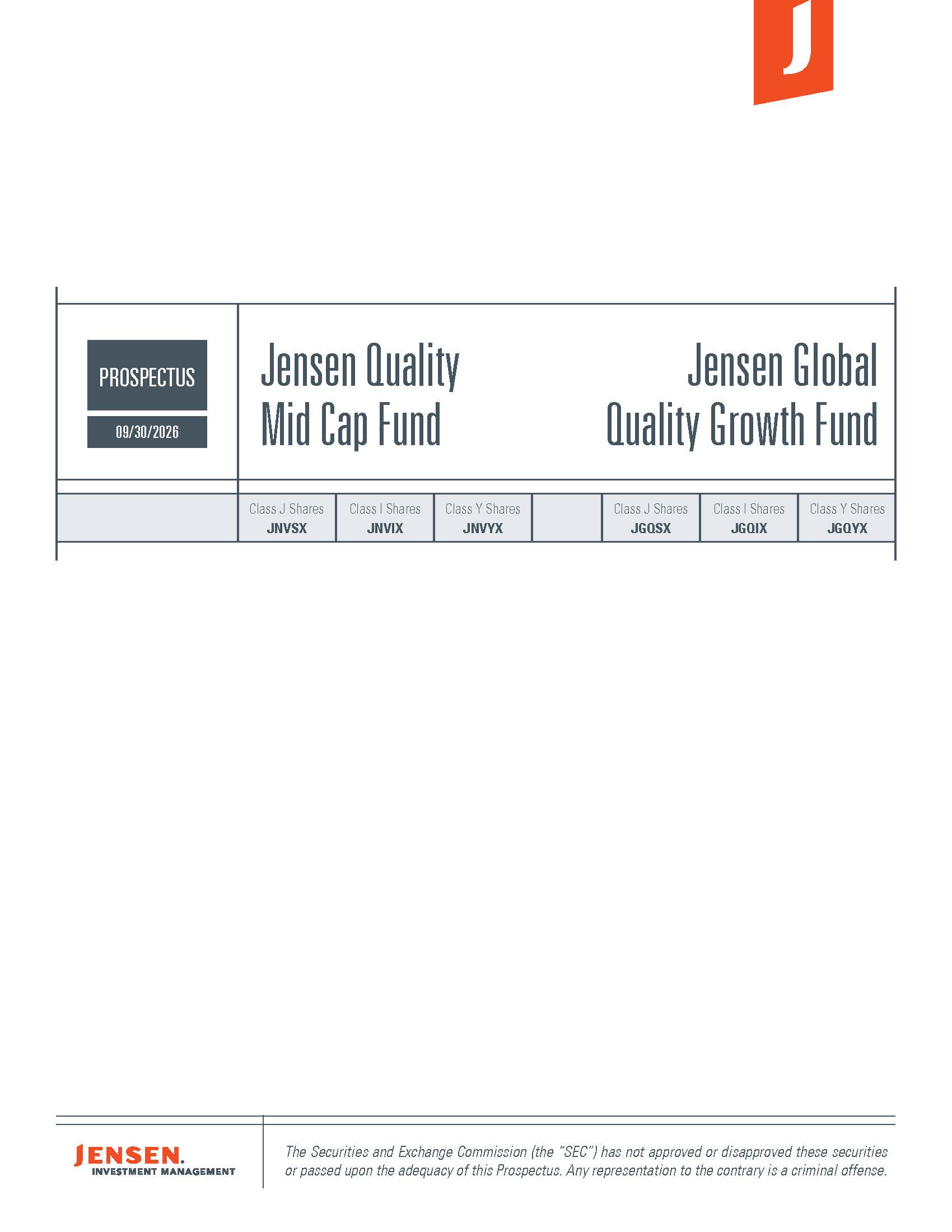 Jensen - Mid Cap & Global - Prospectus Cover-Front.jpg