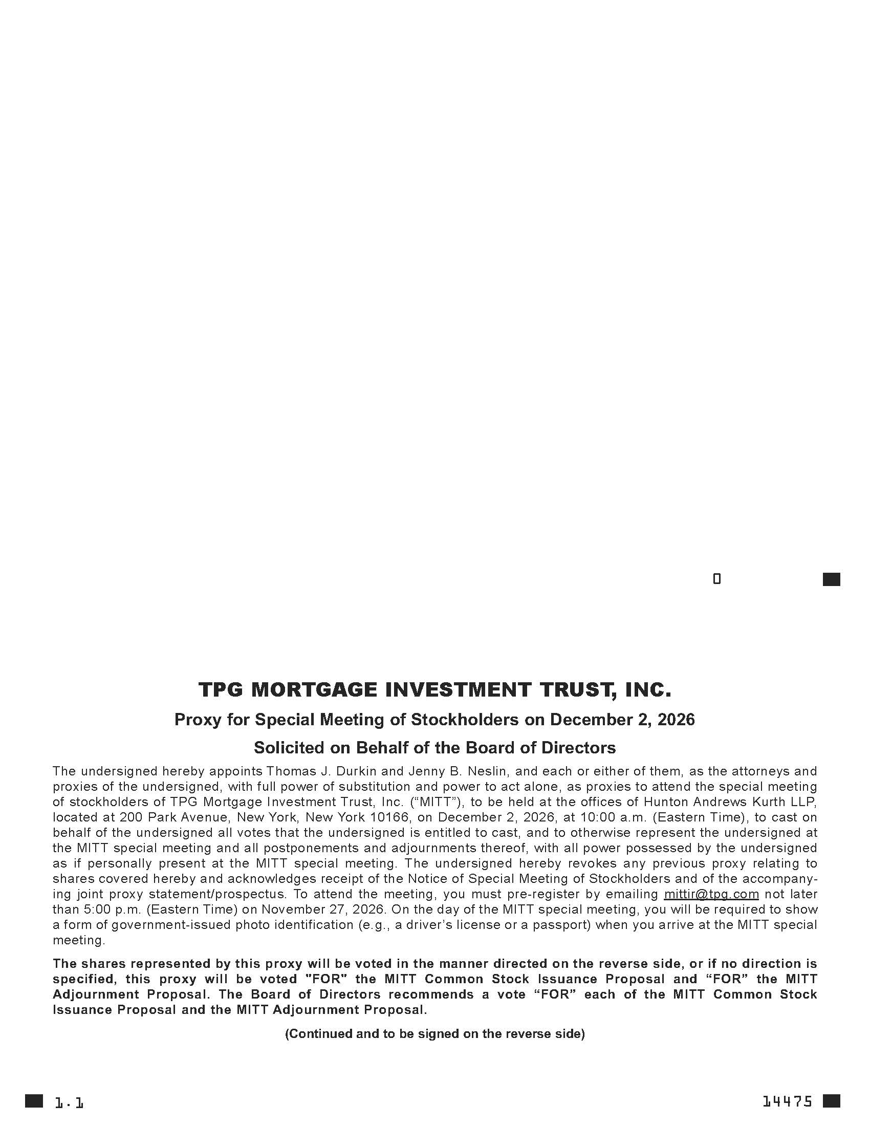 exhibit993-tpgmortgageegmcd.jpg