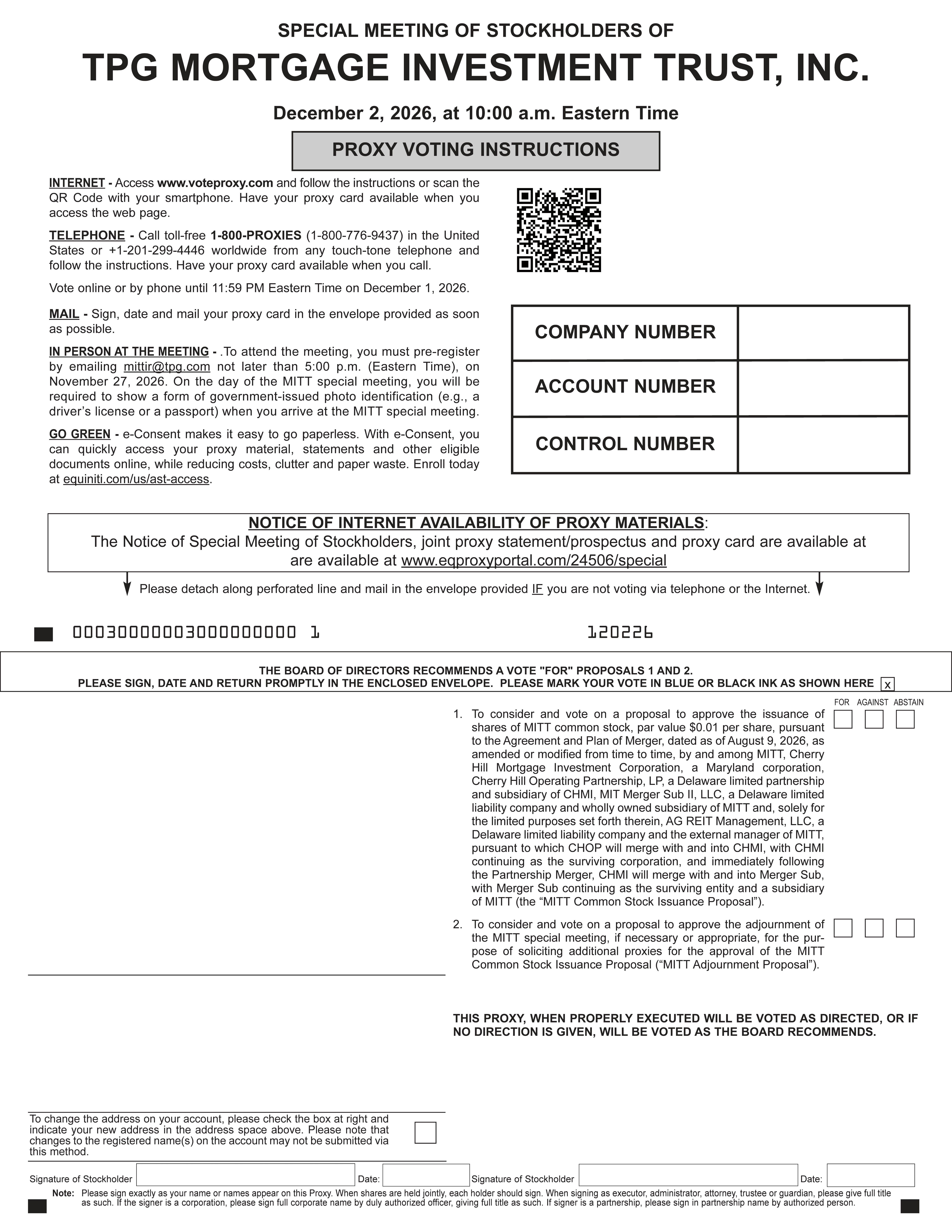 exhibit993-tpgmortgageegmce.jpg