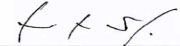 (SIGNATURE)